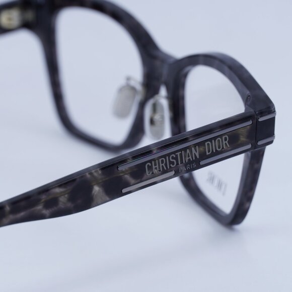 🕶️ New Dior DIORSIGNATUREO S2F 6800 Eyeglasses - Grey Leopard Frame 53mm - Picture 9 of 10